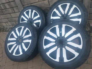 275/45r21 Good Year Wrangler Territory Ht Tyres & 21inch  Amarok Magrims 6holes A Set Of Four.