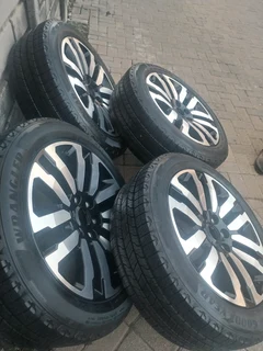 275/45R21 GOOD YEAR WRANGLER TERRITORY HT Tyres &amp; 21Inch  Amarok Magrims 6Holes A set of four.