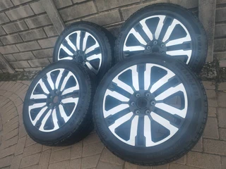275/45R21 GOOD YEAR WRANGLER TERRITORY HT Tyres &amp; 21Inch  Amarok Magrims 6Holes A set of four.