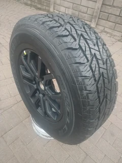 One 285 / 65r17 Bridgestone Dueler Tyre & 17inch Ford Raptor Magrim On Sale.