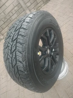 ONE 285 / 65R17 BRIDGESTONE DUELER Tyre &amp; 17Inch Ford Raptor Magrim on Sale.