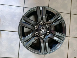 17Inch 6Holes TOYOTA FORTUNA Magrims A set of four on sale.