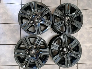 17Inch 6Holes TOYOTA FORTUNA Magrims A set of four on sale.