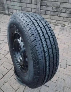 ONE 16Inch FORD RANGER Standard Steel Rim &amp; CONTINENTAL CROSS CONTACT Tyre 255 /70 R16 On Sale.