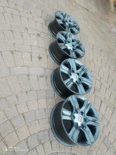 17 inch 6 holes t o y o t a f o r t u n a magrims a set of four on sale