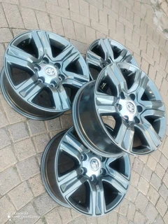 17 inch 6 holes t o y o t a f o r t u n a magrims a set of four on sale