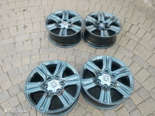 17 inch 6 holes t o y o t a f o r t u n a magrims a set of four on sale