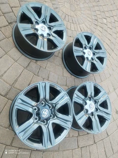 17 inch 6 holes t o y o t a f o r t u n a magrims a set of four on sale