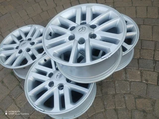 17 inch t o y o t a f o r t u n a h i l l u x magrims 6 holes a set of four on sale