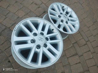 17 inch t o y o t a f o r t u n a h i l l u x magrims 6 holes a set of four on sale