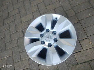 17 inch 6 holes t o y o t a h i l l u x magrims a set of four on sale