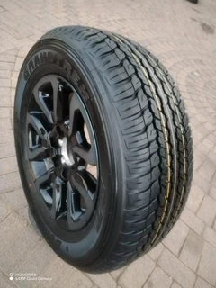 One 18inch Toyota Hillux Magrim & Dunlop Grand Trek Tyre 265 60r18 On Sale.