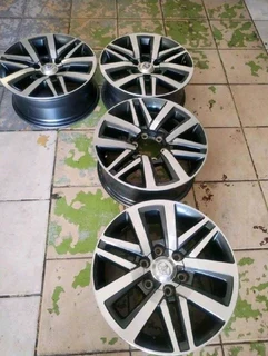 17 inch t o y o t a f o r t u n a h i l l u x magrims 6 holes a set of four on sale