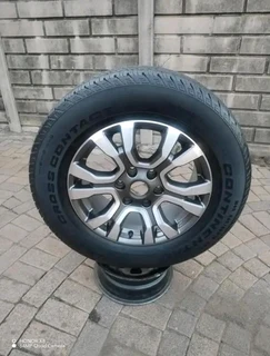 One Ford Ranger Magrim & Continental Cross Contact Tyre 265 60r18 On Sale.