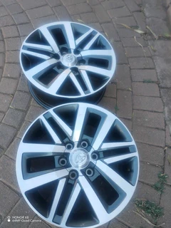 6 holes 18 inch t o y o t a h i l l u x f o r t u n a magrims a set of four on sale