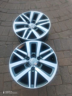 6 holes 18 inch t o y o t a h i l l u x f o r t u n a magrims a set of four on sale