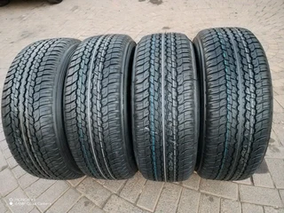 D u n l o p g r a n d t r e k tyres 265 60 r18 a set of four on sale