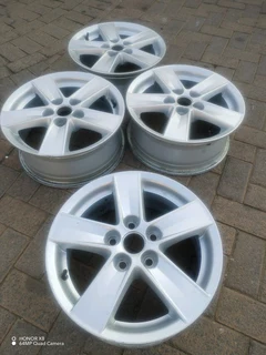 16 Inch M I T S U B I S H I Magrims 5 Holes  Wth No Centre Caps A Set Of Four On Sale