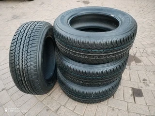 265 60 r18 d u n l o p g r a n d t r e k tyres a set of four on sale