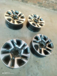 18 inch t o y o t a h i l l u x magrims 6 holes a set of four on sale