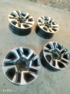 18 inch t o y o t a h i l l u x magrims 6 holes a set of four on sale