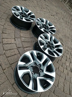 18 inch 6 holes t o y o t a h i l l u x magrims a set of four on sale