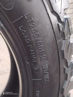 O n e b f g o o d r i c h a l l t e r r a i n k o2 tyre 265 60 r18 on sale