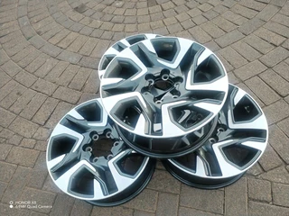 6 holes 18 inch t o y o t a h i l l u x magrims a set of four on sale 7