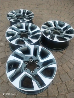 6 holes 18 inch t o y o t a h i l l u x magrims a set of four on sale 7