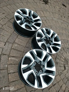 18 inch t o y o t a h i l l u x magrims 6 holes a set of four on sale