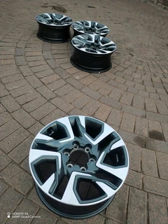 18 inch t o y o t a h i l l u x magrims 6 holes a set of four on sale