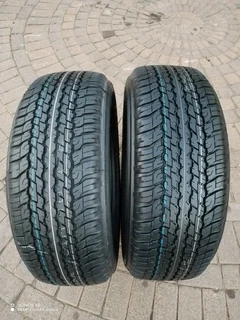 265 60 r18 d u n l o p g r a n d t r e k tyres a set of four on sale