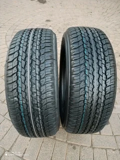265 60 r18 d u n l o p g r a n d t r e k tyres a set of four on sale