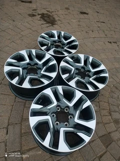 18 inch t o y o t a h i l l u x magrims 6 holes a set of four on sale