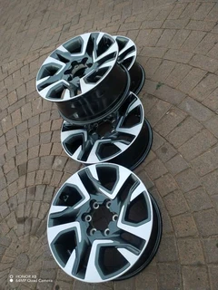 18 inch t o y o t a h i l l u x magrims 6 holes a set of four on sale