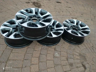 18 inch t o y o t a h i l l u x magrims 6 holes a set of four on sale