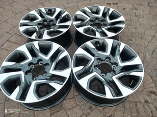 18 inch t o y o t a h i l l u x magrims 6 holes a set of four on sale