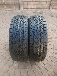265 65 r17 b r i d g e s t o n e d u e l e r d694 tyres a set of t w o on sale