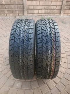 265 65 r17 b r i d g e s t o n e d u e l e r d694 tyres a set of t w o on sale