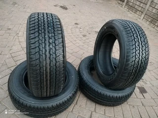 265 60 r18 d u n l o p g r a n d t r e k tyres a set of four on sale