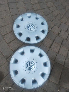 15 inch v w p o l o wheel cover caps a set of t w o on sale