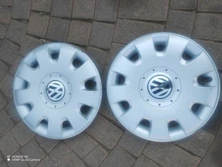 15 inch v w p o l o wheel cover caps a set of t w o on sale