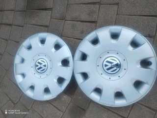 15 inch v w p o l o wheel cover caps a set of t w o on sale
