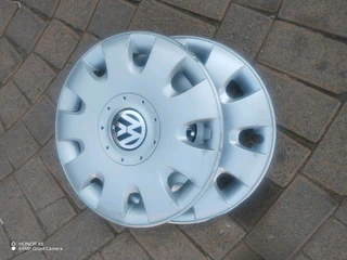 15 inch v w p o l o wheel cover caps a set of t w o on sale