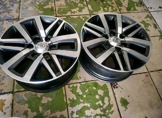 6 holes 18 inch t o y o t a h i l l u x f o r t u n a magrims 6 holes a set of four on sale