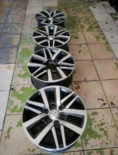 6 holes 18 inch t o y o t a h i l l u x f o r t u n a magrims 6 holes a set of four on sale