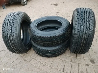 D u n l o p g r a n d t r e k tyres 265 60 r18 a set of four on sale