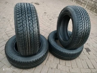 D u n l o p g r a n d t r e k tyres 265 60 r18 a set of four on sale