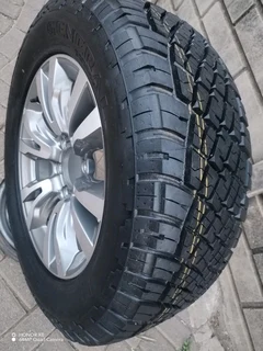 O n e 255 60 r18 g e n e r a l g r a b b e r tyre &amp; 18 inch i s u z u x r i d e r magrim on sale
