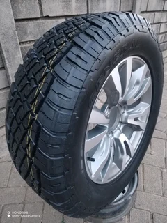 O n e 255 60 r18 g e n e r a l g r a b b e r tyre &amp; 18 inch i s u z u x r i d e r magrim on sale